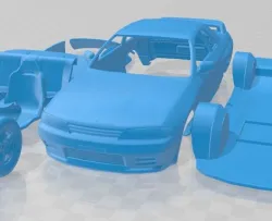 Nissan Skyline R32 GT-R Coupe 1989 Printable Car