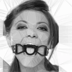 O-Ring Gag SEXY SLAVE Open expander Mouth Ring Gag  SM bondage penis tunnel gmr-23 3d print