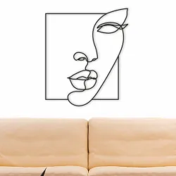 One Line Face