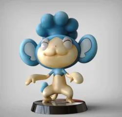 Panpour - FAN ART - POKÉMON FIGURINE - POKÉMON UNITE