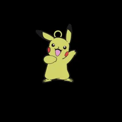 Pikachu keychain