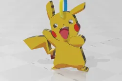 pikachu keychain