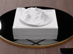 PLATE FOR PLUMES - Visoke Volcano - Mikeno - Karisimbi - Republic of Congo - Rwanda - Volcanoes of the World - CHRISTMAS - GIFTS
