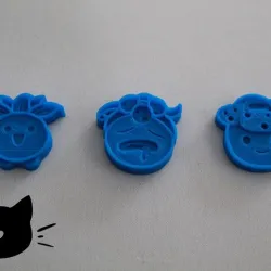 Pokemon Shuffle Emblems 043 to 045