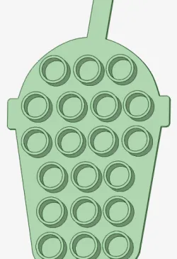 POP IT cookie cutter cup