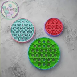 POP IT COOKIE CUTTERS circle