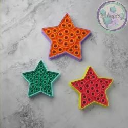 POP IT COOKIE CUTTERS star