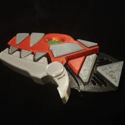 Power Rangers Dino Thunder Rex Morpher/Abaranger Aba Red