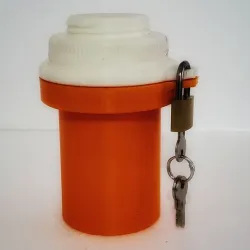 Prescription lock bottle!