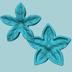 Princess Earring Flower - Molding Arrangement EVA Foam Craft