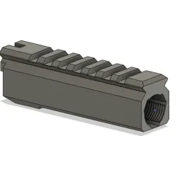 Railed AK gastube