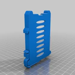 Raspberry Pi 4 DIN rail case