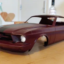 RC Ford mustang with 4 shift gearbox