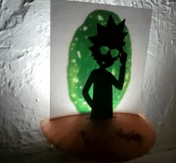 Rick and Morty Night Light