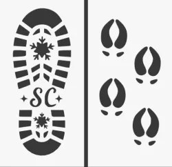 Santa Claus Footprint