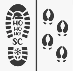 Santa Claus Footprint