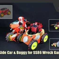 Side Car & Buggy for Transformers SS86 Wreck Gar