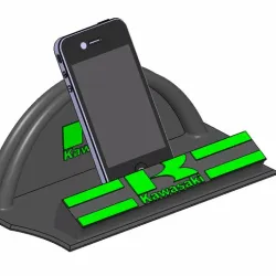 SMART PHONE KAWASAKI HOLDER MOBILE CHARGING STATION 2.1