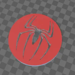 Spider-Man- Stencil/ Coaster
