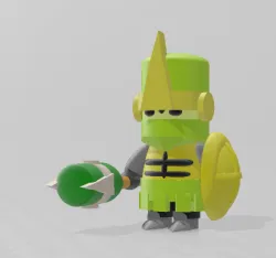 stinky tribal warrior