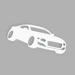 STL Bentley coupe, CAR KEYCHAIN, AUTO PENDANT, CAR Shape