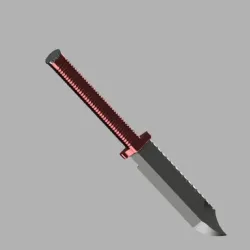 Survival Knife with hollow handle