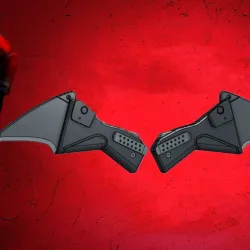 THE BATMAN 2022 bat symbol