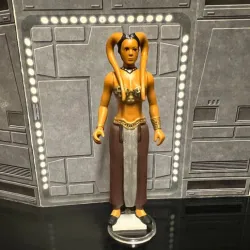 THE BOOK OF BOBA FETT, TWI'LEK SERVANT, SLAVE. VINTAGE CUSTOM STAR WARS ACTION FIGURE, KENNER 3.75", CUSTOM 1/18 FIGURE
