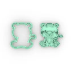 TIGRE - TIGER - COOKIE CUTTER - CORTANTE - BISCOTTI