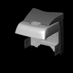 Truck  Roof Fairing Free 3D print model