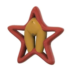 Vagina  Pussy Pentacle Decor Tiket keychain keyring trinket neck pendant key-keeper Decorative toy for Christmas tree  va-22 3d print cnc