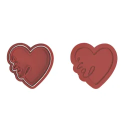 Valentine's Day Cookie Cutter V13