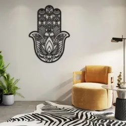 Wall Art :  Hamsa Hand : arabic