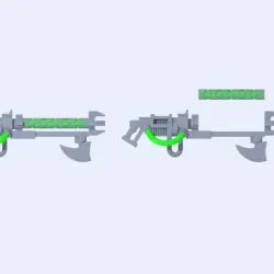 Warhammer 40 000 Cyberskelly weapon thingy