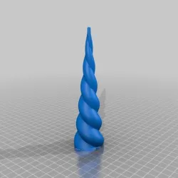 Wearable unicorn horn