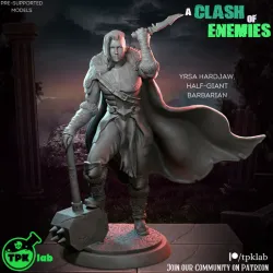 Yrsa Hardjaw, Half-giant Barbarian