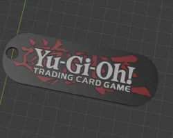 Yu-gi-oh keychain
