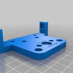 2020 Rail Carriage for E3D Titan, Toranado, Prusa i3 Attachments V2