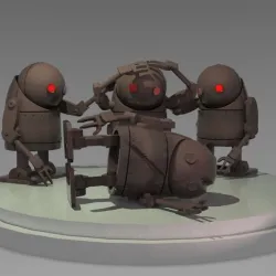 2B Nier Robots