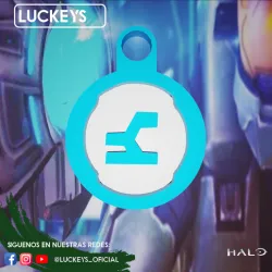 343 Guilty Spark Halo keychain