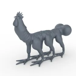 6 legged  dick chicken