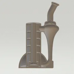 8 Inch Recycler Bong / Dab Rig