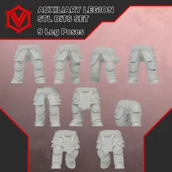 Auxiliary Legion Leg & Gladius Bits Set
