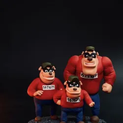 Beagle Boys STL 3d printable