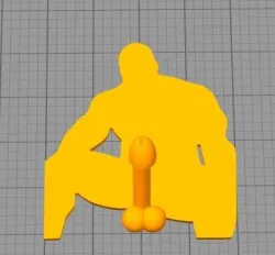 Big D Meme Keyholder