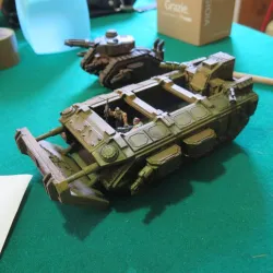 BLADEofWAR M-9 28mm game size