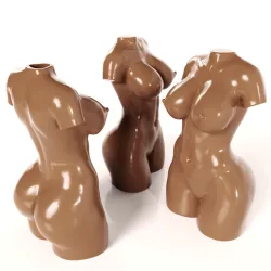 Body Vase Female Form - CANDLE MOLD