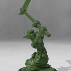 Buff Scythe Goblin