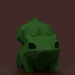 Bulbasaur Low Poly
