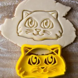 Cat Face Cookie Cutter